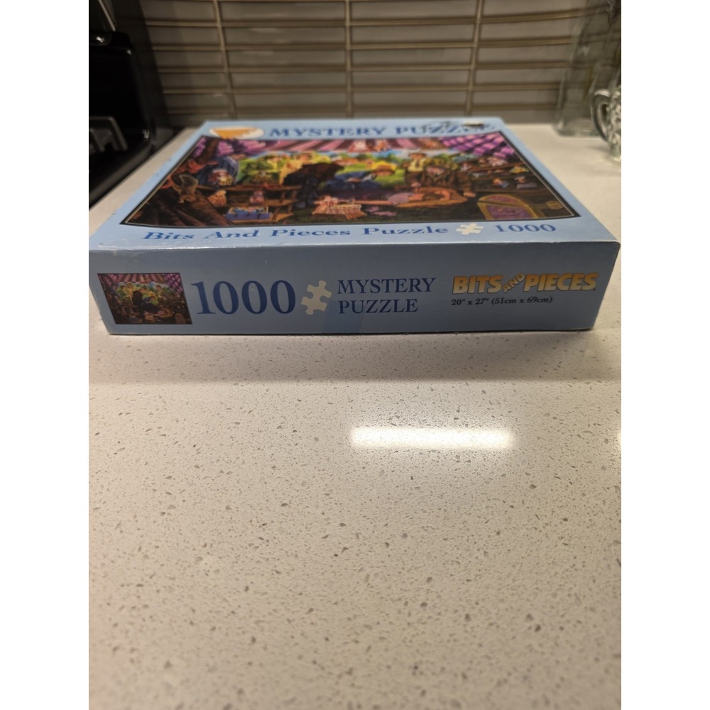 Lot of 2 Bits and Pieces Jigsaw Puzzles 1000 Pieces- Complete - Picture 9 of 10